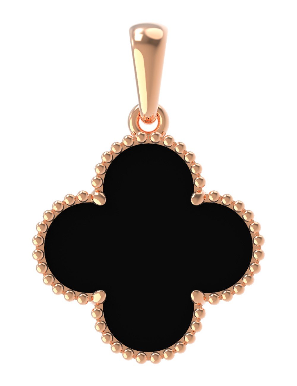 Подвеска из золота c ониксом