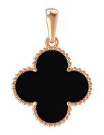 Подвеска из золота c ониксом