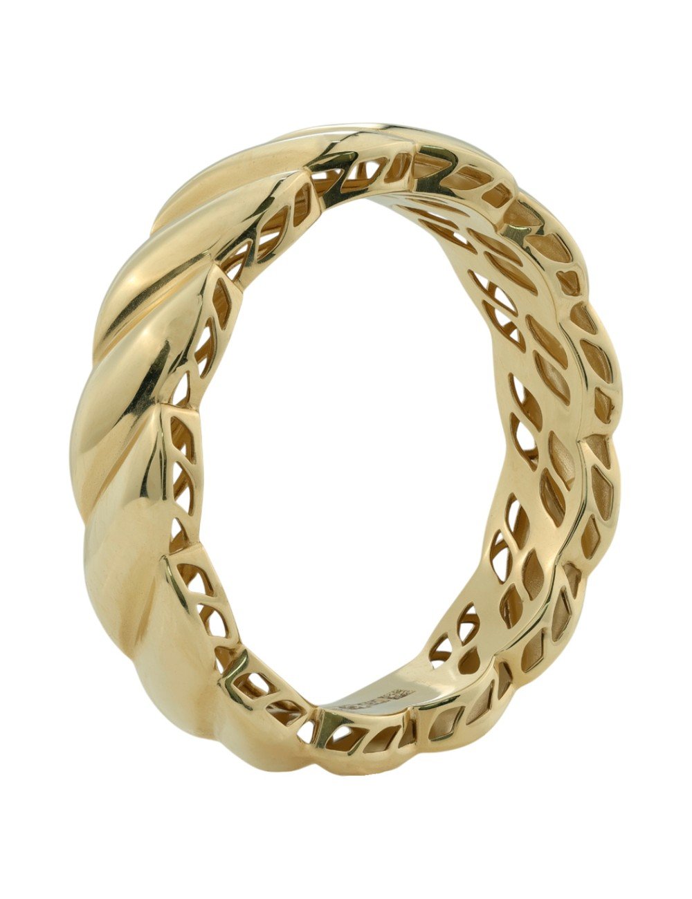 Кольцо из лимонного золота