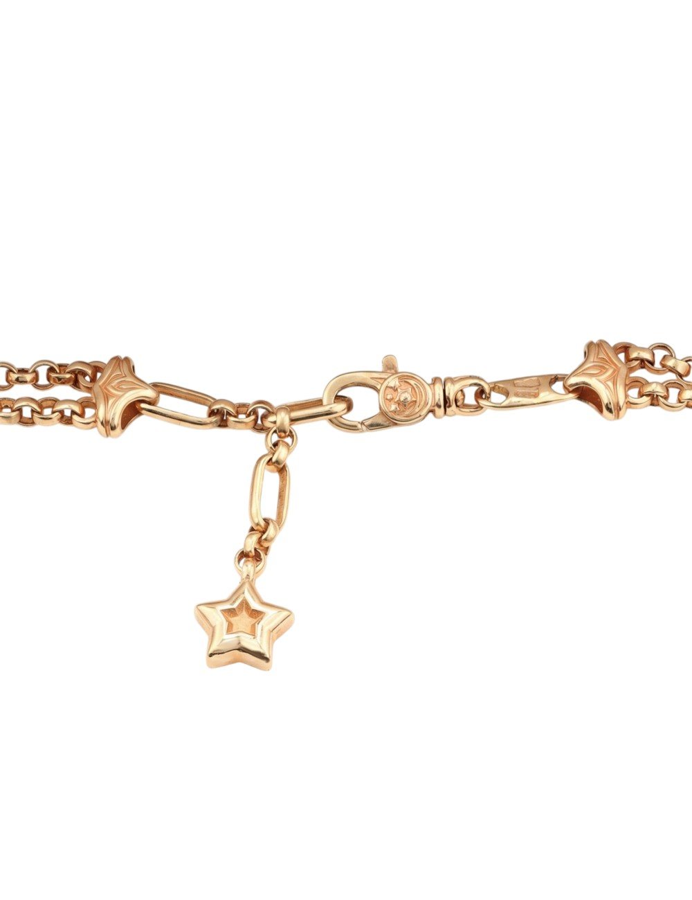 Браслет из золота c ониксом и перламутром