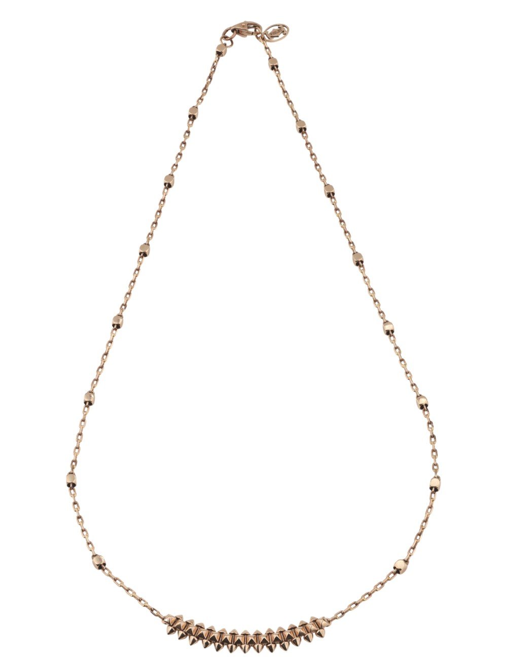 Колье из розового золота