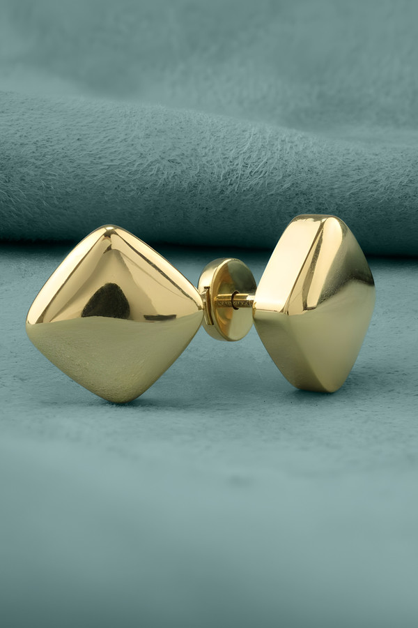 Серьги из лимонного золота 585 пробы