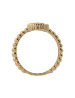 Кольцо из лимонного золота c бриллиантами и лазуритом