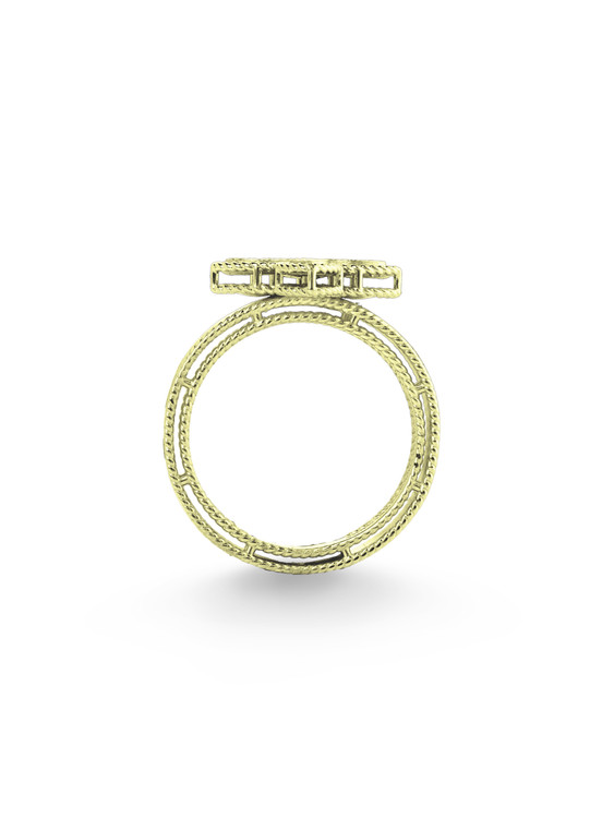 Кольцо из лимонного золота 585 пробы