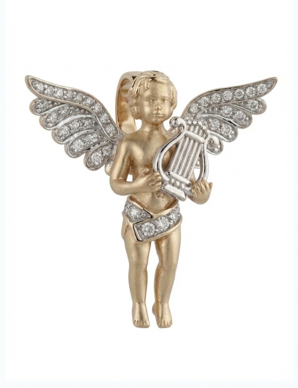 Подвеска из золота c фианитом