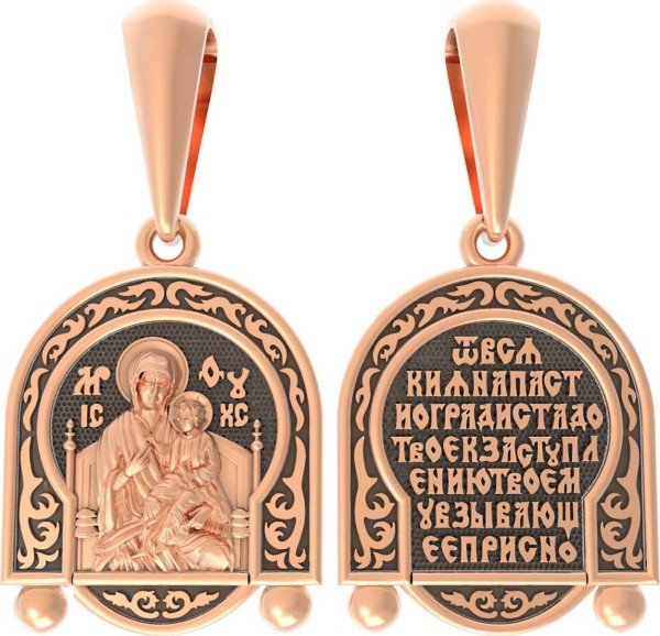 Образок из золота