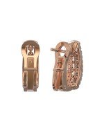 Серьги из золота c бриллиантами