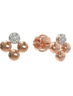 Серьги из золота c бриллиантами