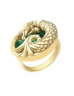 Кольцо из лимонного золота 585 пробы