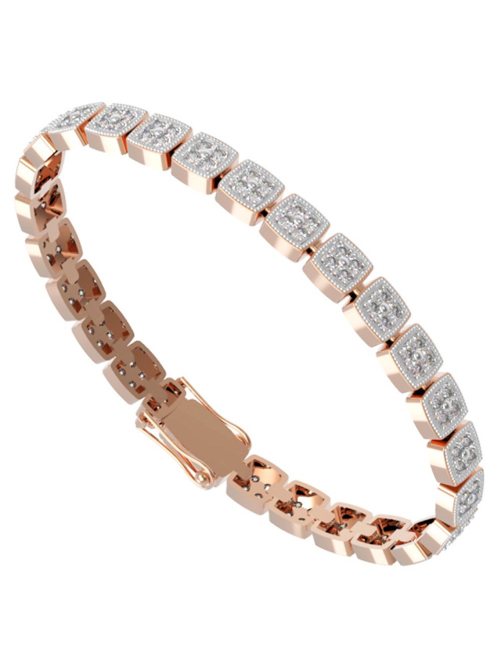 Браслет из золота c бриллиантами