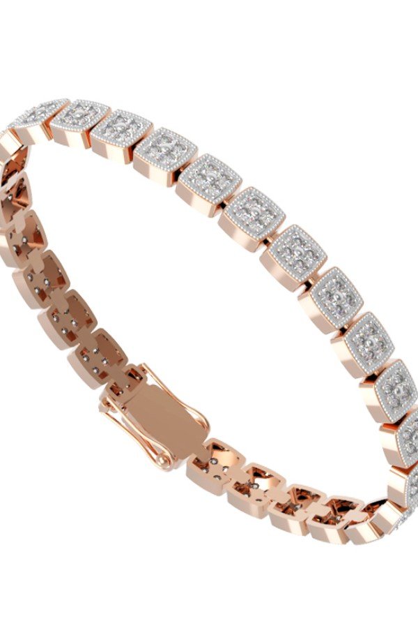 Браслет из золота c бриллиантами