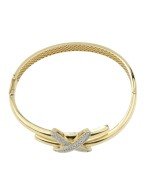 Браслет из лимонного золота c бриллиантами