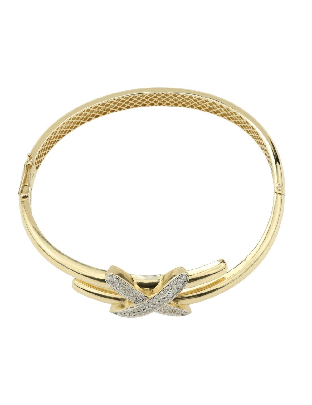 Браслет из лимонного золота c бриллиантами