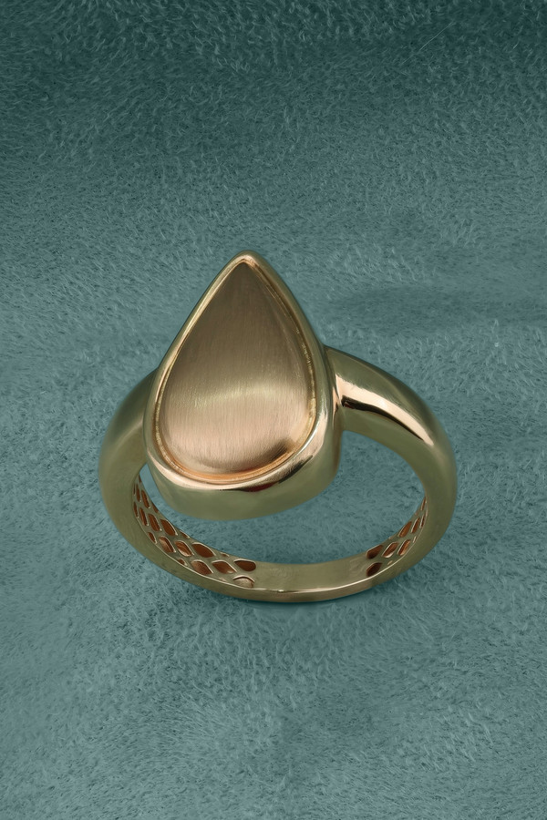 Кольцо из красного золота 585 пробы