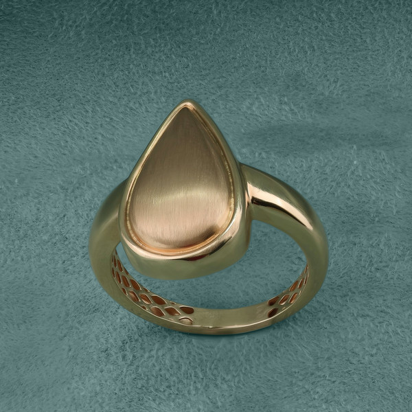 Кольцо из красного золота 585 пробы