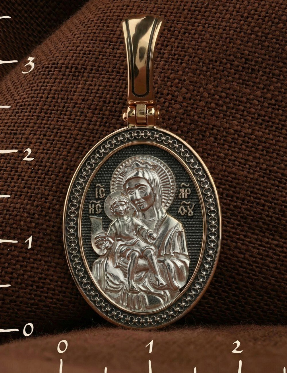 Образок из золота