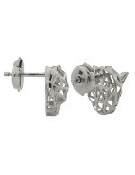 Серьги из белого золота