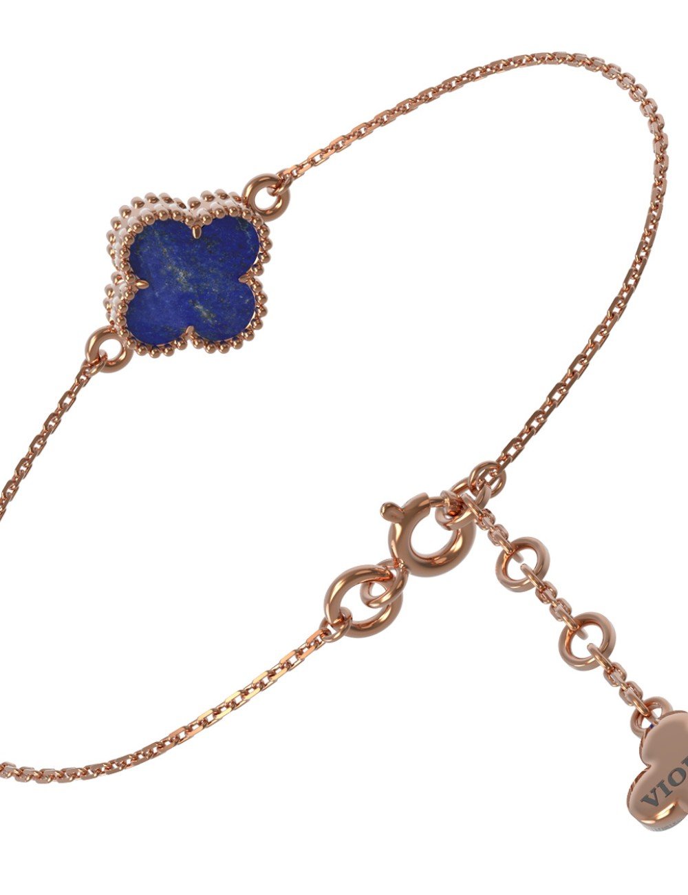 Браслет из золота c лазуритом