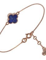 Браслет из золота c лазуритом