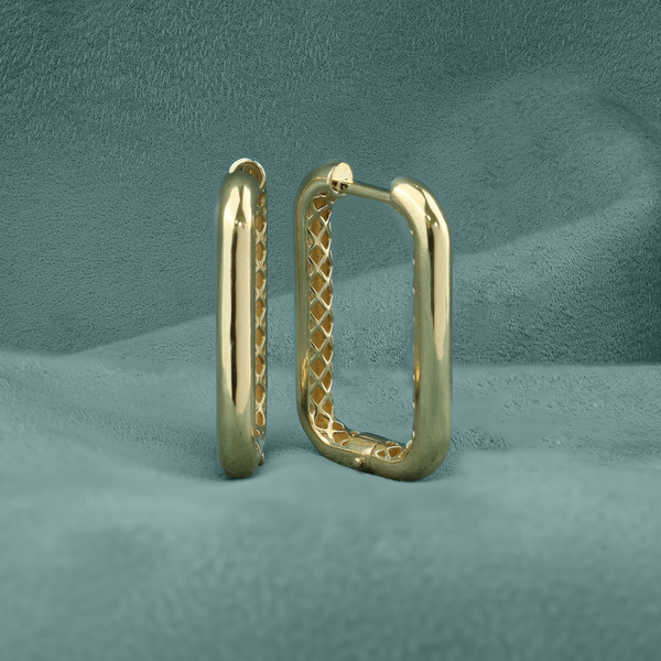 Серьги из лимонного золота 585 пробы