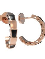 Серьги из золота c ониксом