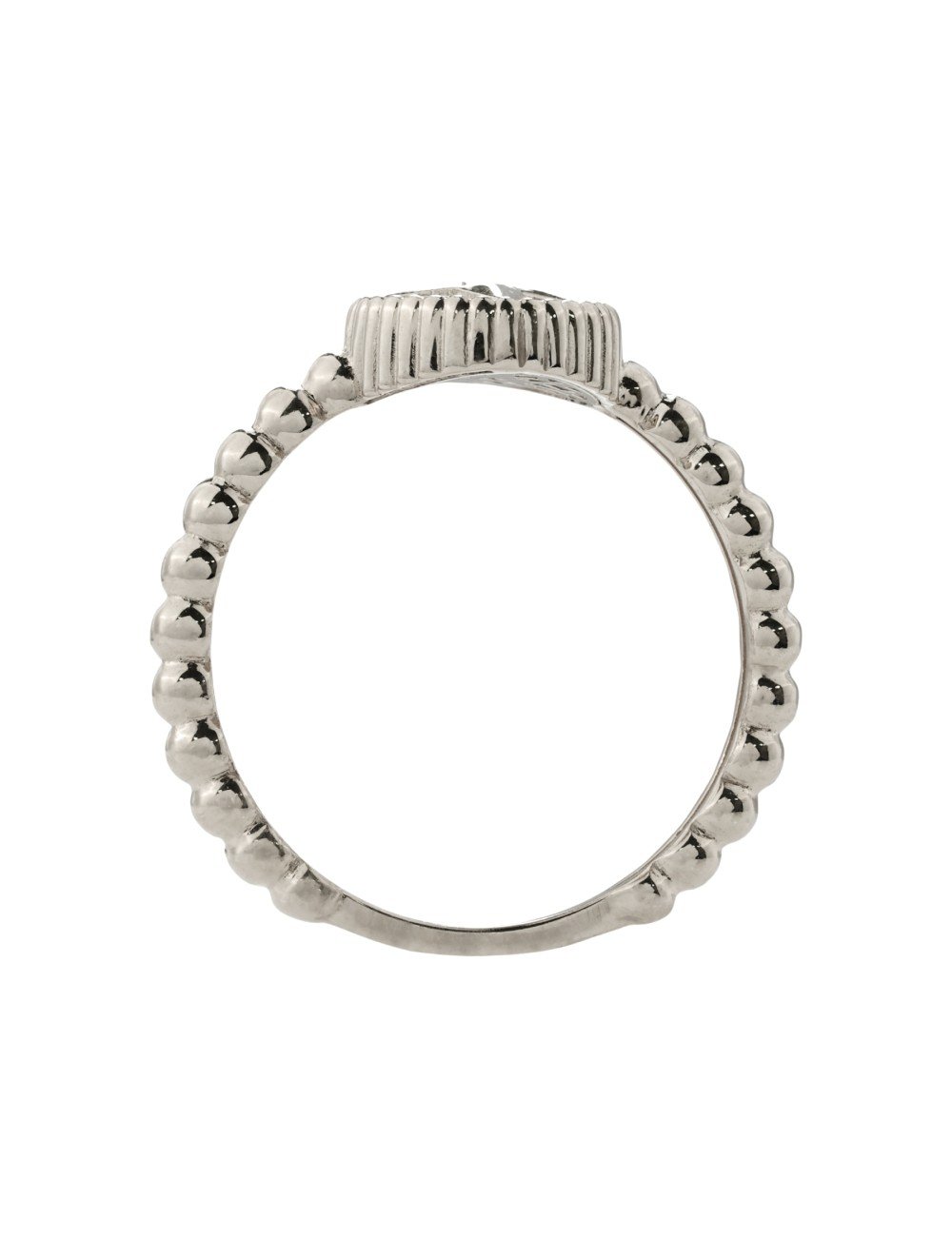 Кольцо из белого золота c бриллиантами и лазуритом