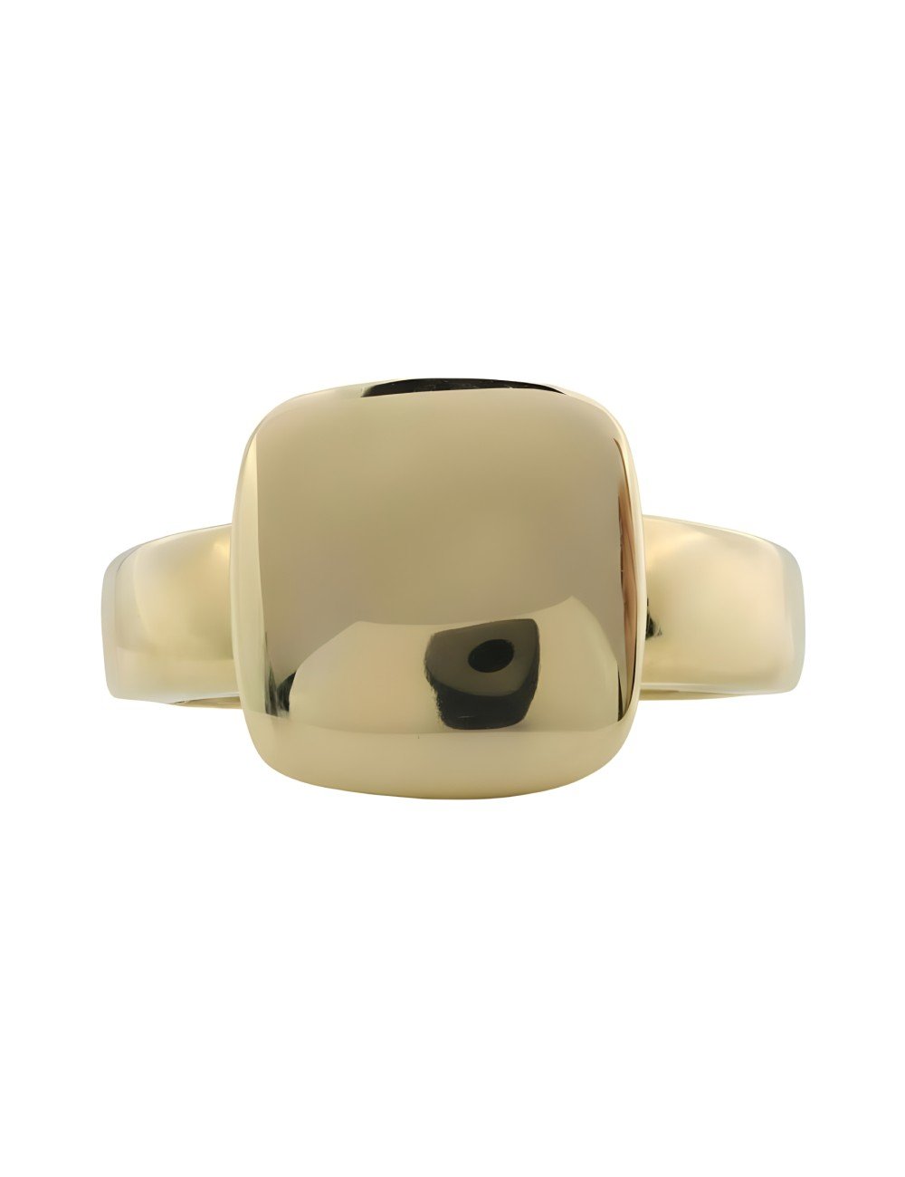 Кольцо из лимонного золота