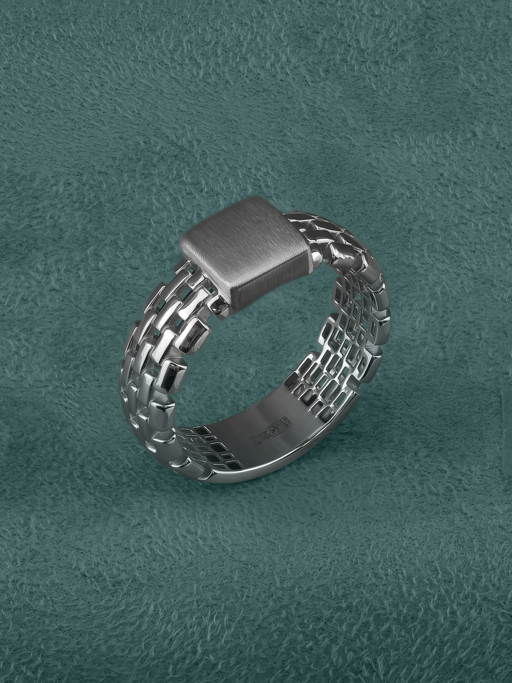 Кольцо из белого золота 585 пробы