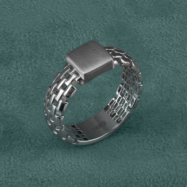 Кольцо из белого золота 585 пробы