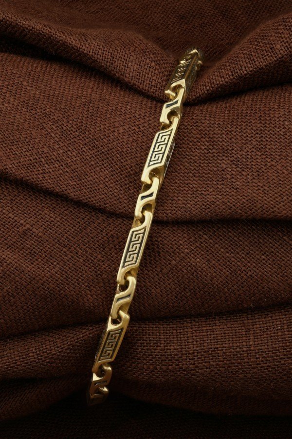 Браслет из лимонного золота