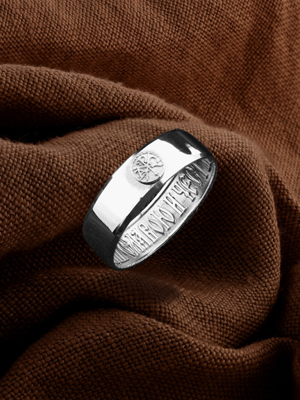 Кольцо из белого золота 585 пробы