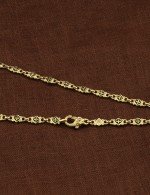 Цепь из лимонного золота