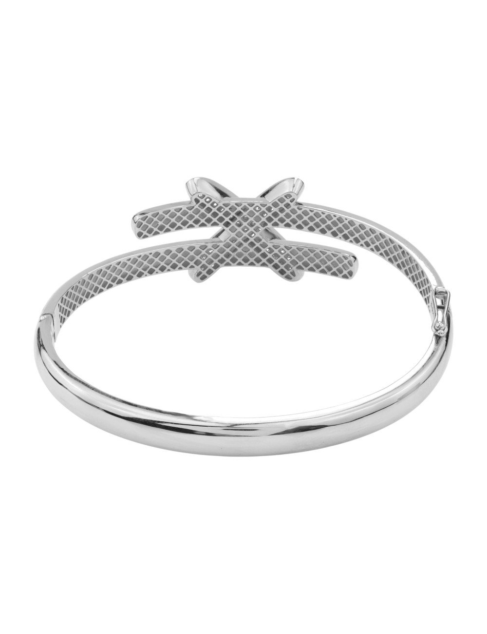 Браслет из белого золота c бриллиантами