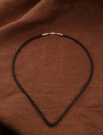 Шнурок шёлковый из золота c шёлковым шнурком