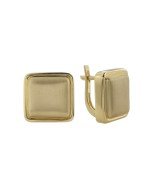 Серьги из лимонного золота