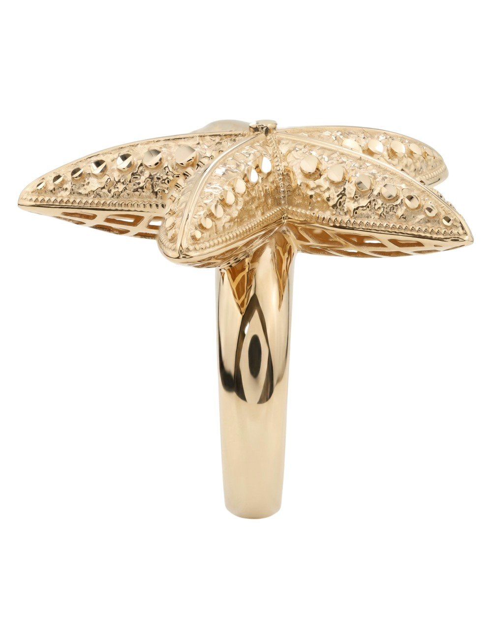 Кольцо из золота c рубином