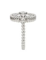 Кольцо из белого золота c бриллиантами