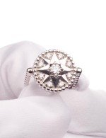 Кольцо из белого золота c бриллиантами