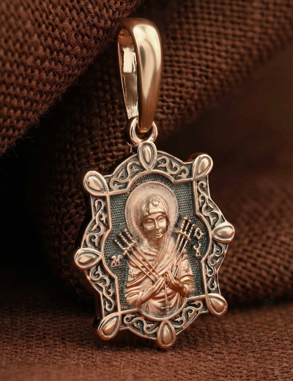 Образок из золота