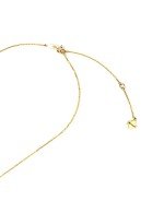 Колье из лимонного золота c бриллиантами и малахитом