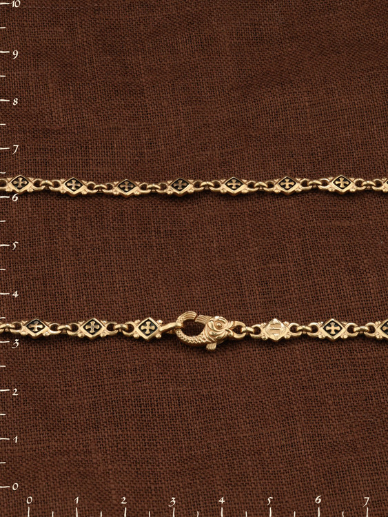 Цепь из красного золота 585 пробы