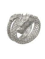 Кольцо из белого золота c бриллиантами