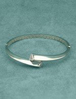 Браслет из белого золота c бриллиантами