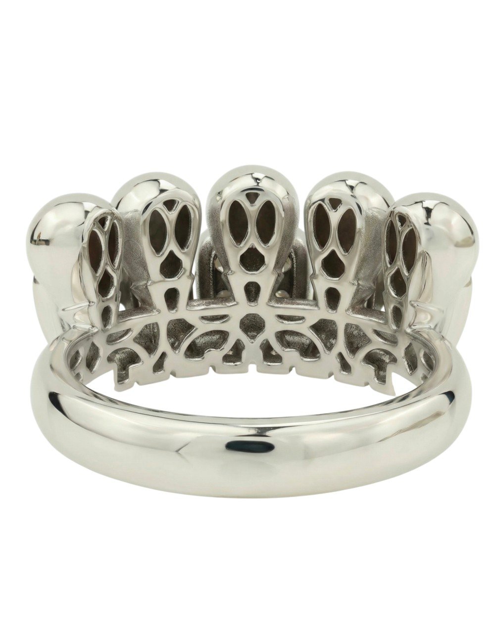 Кольцо из белого золота c бриллиантами