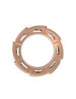 Подвеска из золота c бриллиантами и перламутром