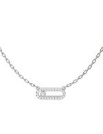 Колье из белого золота c бриллиантами