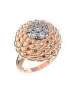 Кольцо из золота c бриллиантами