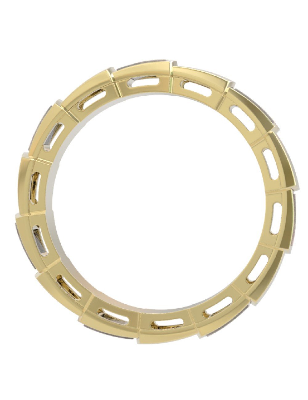 Кольцо из лимонного золота c ониксом