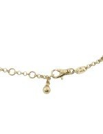 Браслет из лимонного золота c бриллиантами, ониксом и перламутром