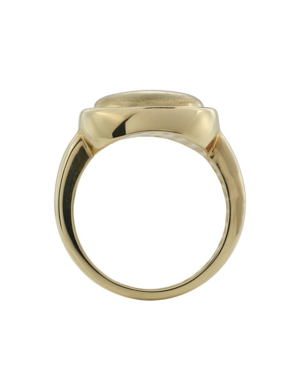 Кольцо из лимонного золота